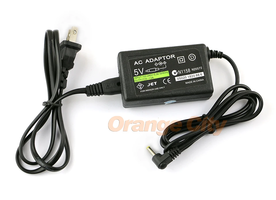 3pcs/lot New Home Wall Charger AC Adapter Power Supply Cord EU Plug and US Plug for PSP 1000 2000 3000