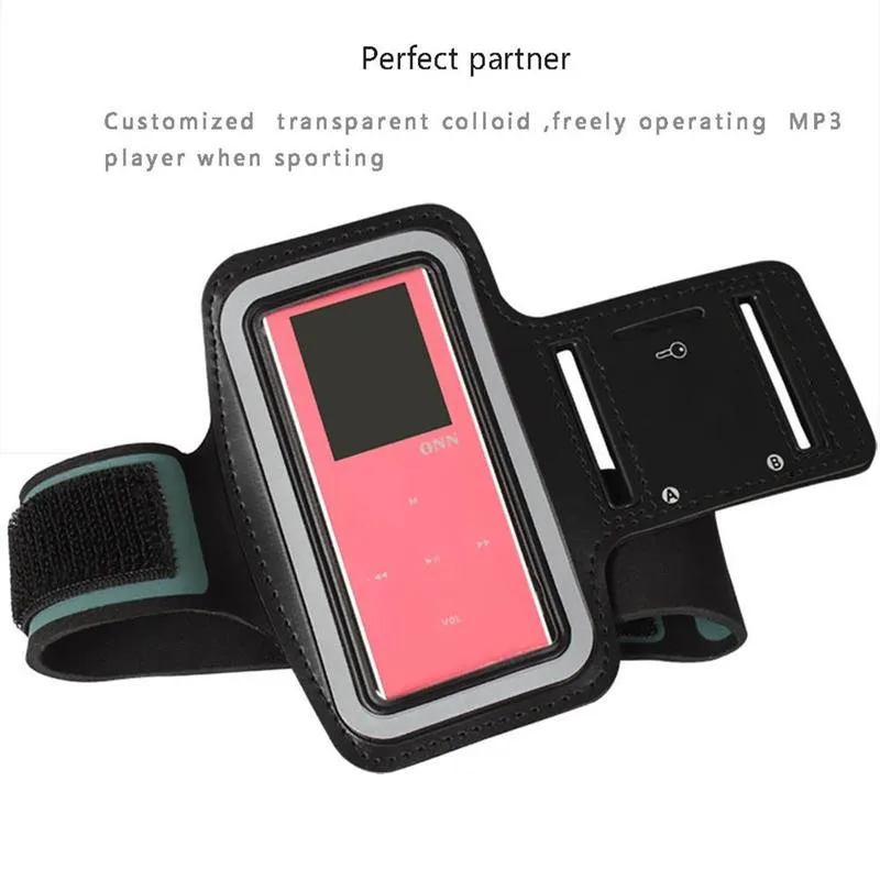 Corsa E Jogging Bracciale Sottile Palestra Sport Cinturino Da Polso Regolabile Leggero Lettore MP3 Armband Sweatproof e La Funzione Respirabile,