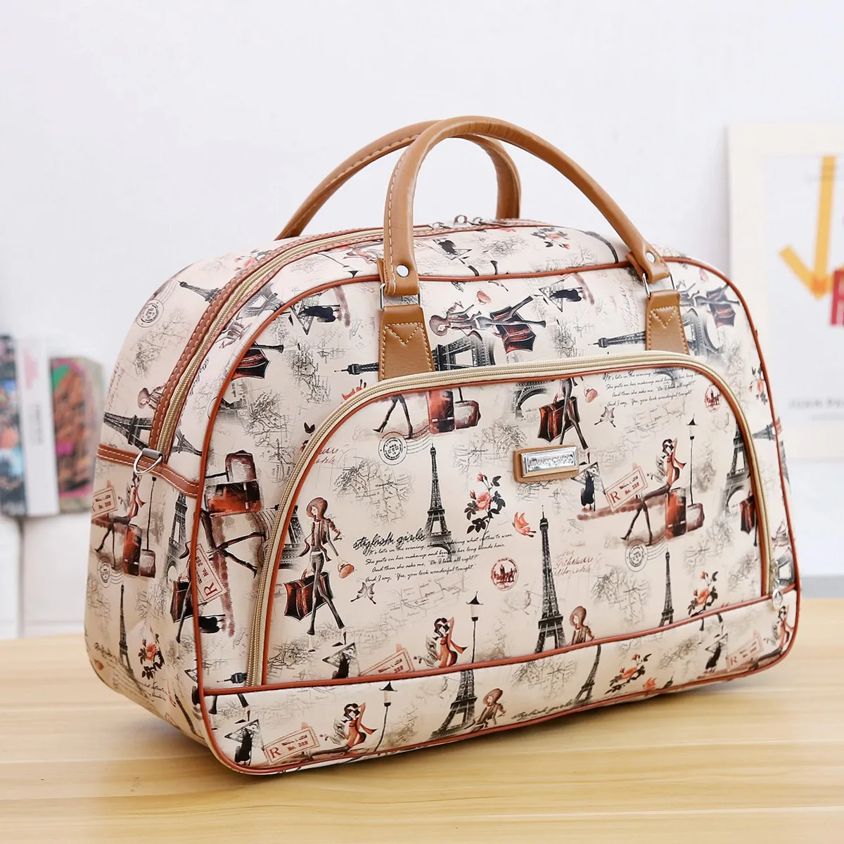 Travel Bags 2025 Hot Sale Business Casual Waterproof Large Capacity Quality PU Leather Luggage Duffle Bags Tote Travel Bag  S/L