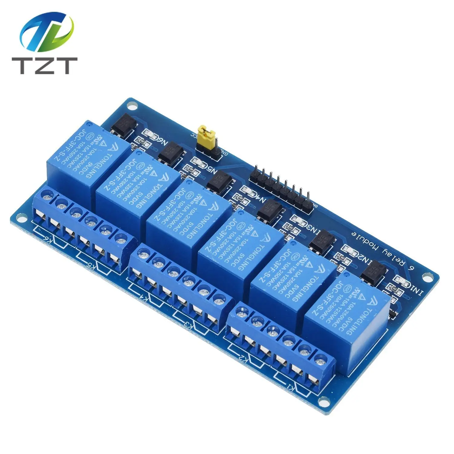 1/3 Stück 5V 1 2 4 6 8 Kanal Relaismodul mit Optokoppler Relaisausgang 12V 1 2 4 8 Wege Relaismodul für Arduino Raspberry Pi – Detail 34