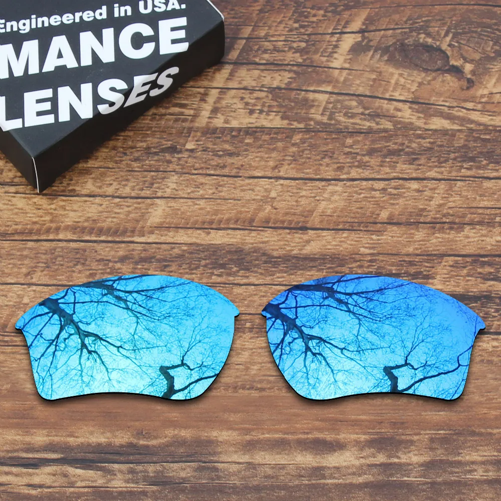 

Millerswap Polarized Replacement Lenses for Oakley Half Jacket 2.0 XL Sunglasses Blue Mirrored (Lens Only)