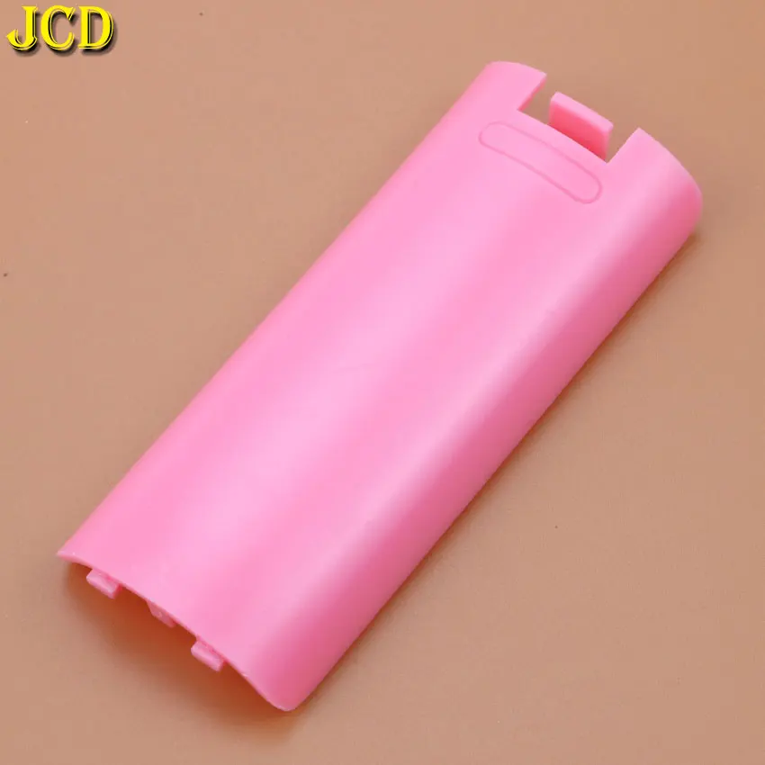 JCD 1 sztuk tylna pokrywa baterii dla Wii zdalne sterowanie bezprzewodowe kontroler bateria ABS pokrywa drzwi opakowanie Shell Case