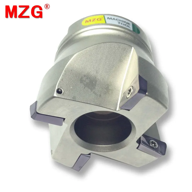 Mzg rap 300r 400r apertado cnc fresa de corte de 75 graus precisão rosto fresa