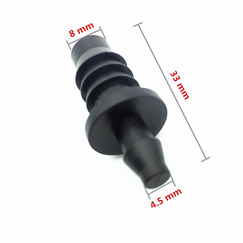 15 PCS End Plug Hole Seal Stoppers for Drip Irrigation Tubing Capillary Hose Blocked Pipes For 4/7mm and 8/11mm Pipe