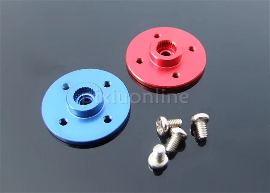 

1pc K963b Blue/red 24T/25T Aluminum Alloy Model Servo Connect Disk Tool Parts Free Shipping Russia