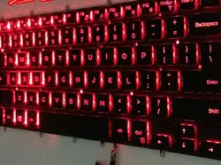 US Keyboard for Dell Inspiron 15 5565 5567 Gaming 7566 7567 17 5765 5767 English laptop keyboard RED backlight