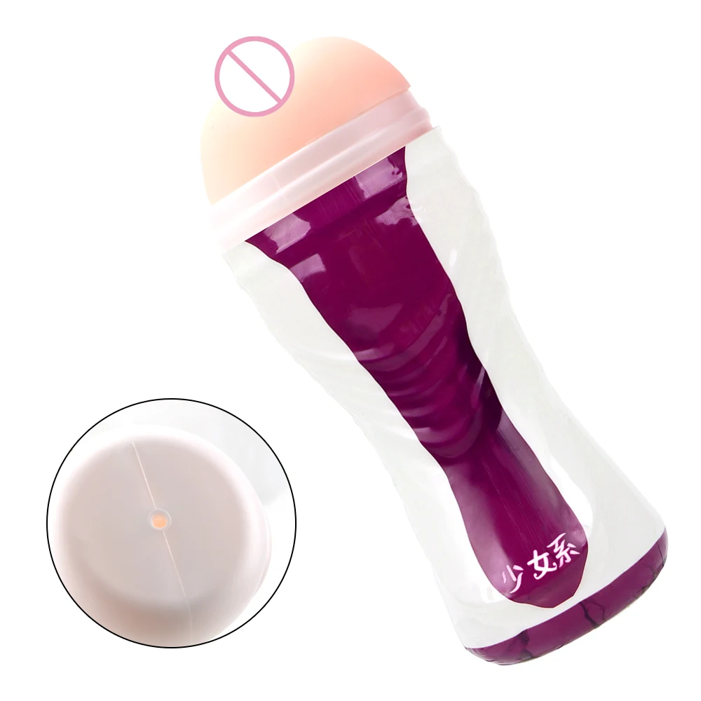 16cm Male Masturbation Cup Real Pussy Vaginal for Men 18+ Penis Pump Glans Sucking Erotic Products Sex Toys Adult Intimate Goods