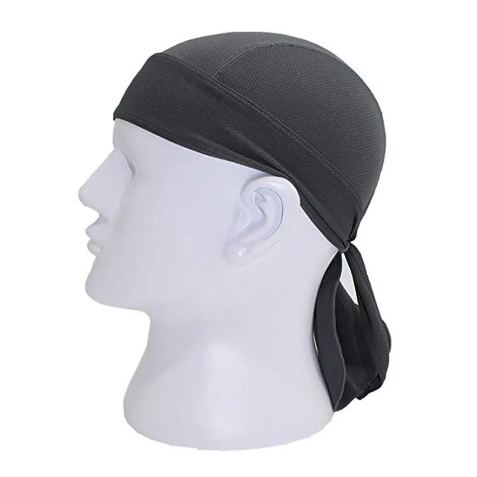 Pirate Helmet Liner Cap Breathable Quick Drying Sport Beanie Men Women Running Riding Bandana Headscarf Scarf Hat Hood Headband