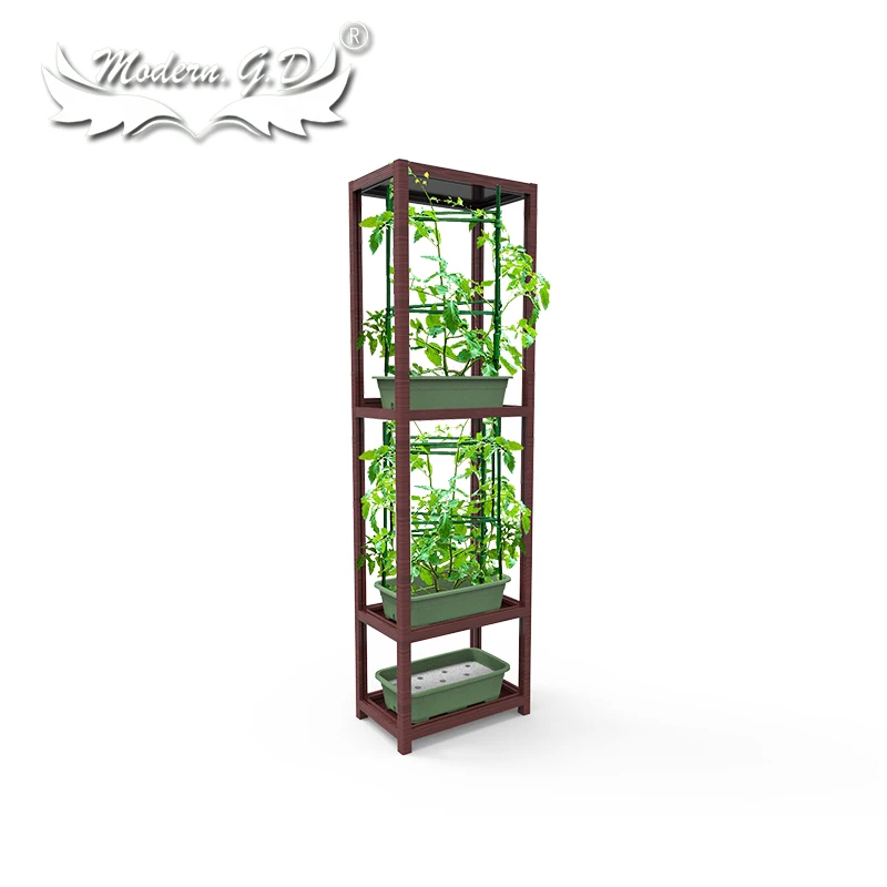 DIY Home Garden Grow Kit Indoor Grow System Hydroponics aluminium alloy planter frame