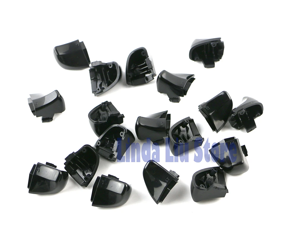 50 قطعة/الوحدة أزرار RTLT سوداء جديدة RT LT على إيقاف أزرار التبديل لوحدة تحكم Xbox One لـ Xbox One