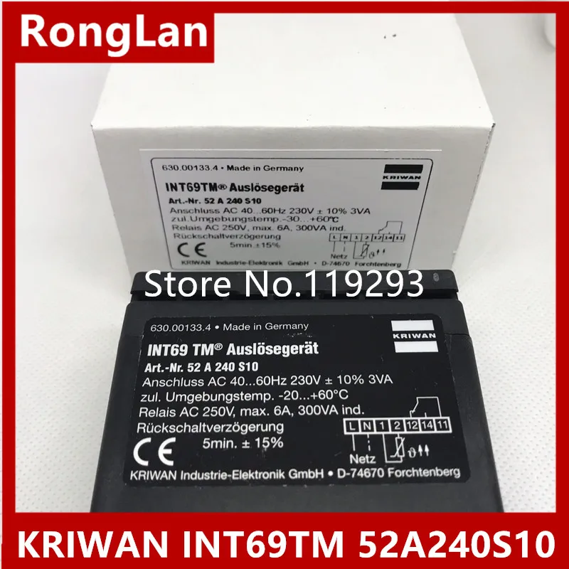 [BELLA] Man KRIWAN INT69TM 52A240S10  Corey Copeland compressor protection control module (in China)