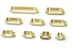 1.25 2/3/4/5/6/7/8/9/10/11/12 Pin 1.25mm Vertical Right Angle SMT SMD Male Pin Header Connector Pin Connectors Adaptor Resistor