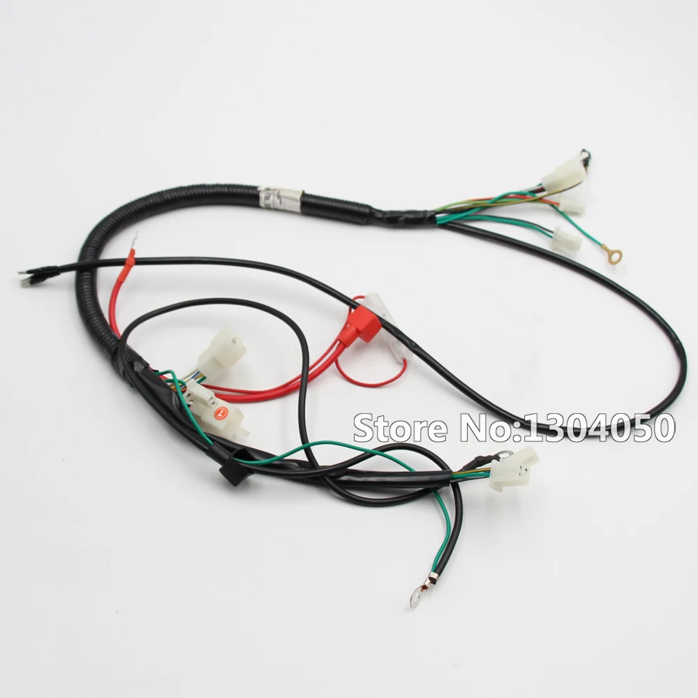 Complete Electrics Wiring Harness CDI Ignition Coil Switch D8EA Spark Plug Chinese Dirt Bike 150 200 250cc Zongshen Loncin NEW