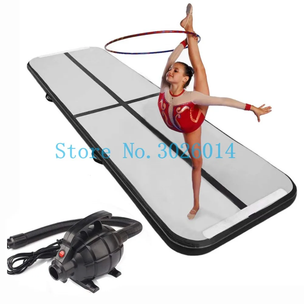 

Free Shipping,Free Pump, 3x1x0.1m Tumbling Air Track Gymnastics Inflatable Air Track Tumbling Mat Gym AirTrack Floor Air Track