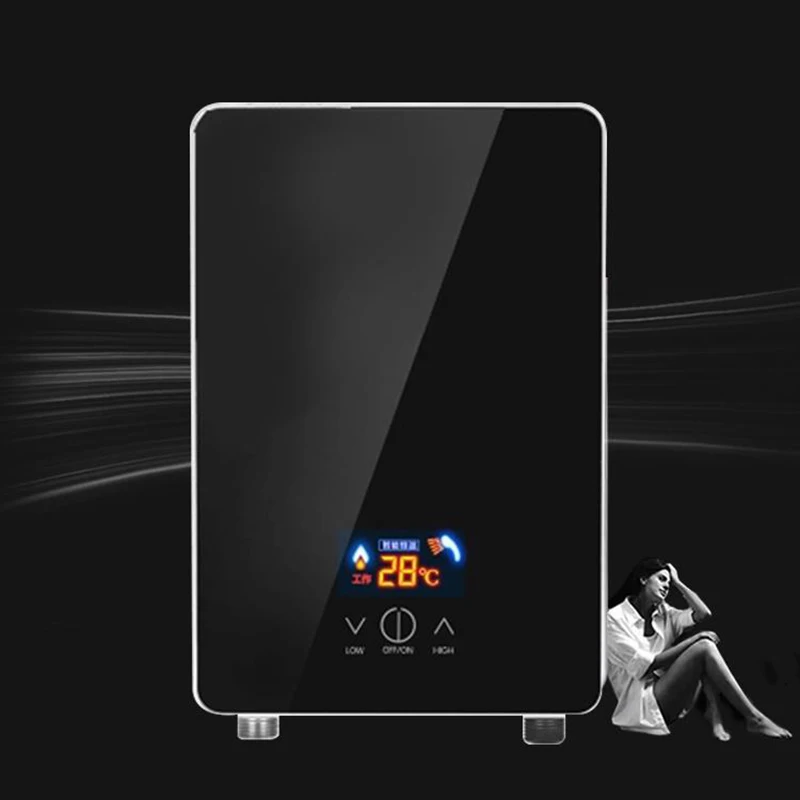 6500W Liền Máy Nước nóng nhiệt độ nhanh nhiệt độ Không Đổi bếp phòng tắm vòi sen rò rỉ chống