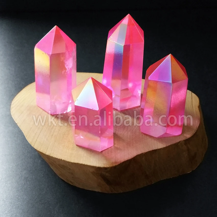 

WT-G149 Wholesale fashion Aura Crystal Quartz Stone natural aura spirit raw crystal quartz aura stone for jewelry making gift