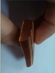 Copper Heat Dissipation fin Copper Brass Heat Copper fins Heat Dissipation,DIY lengthen 53*20*7.2mm Copper fins Radiator