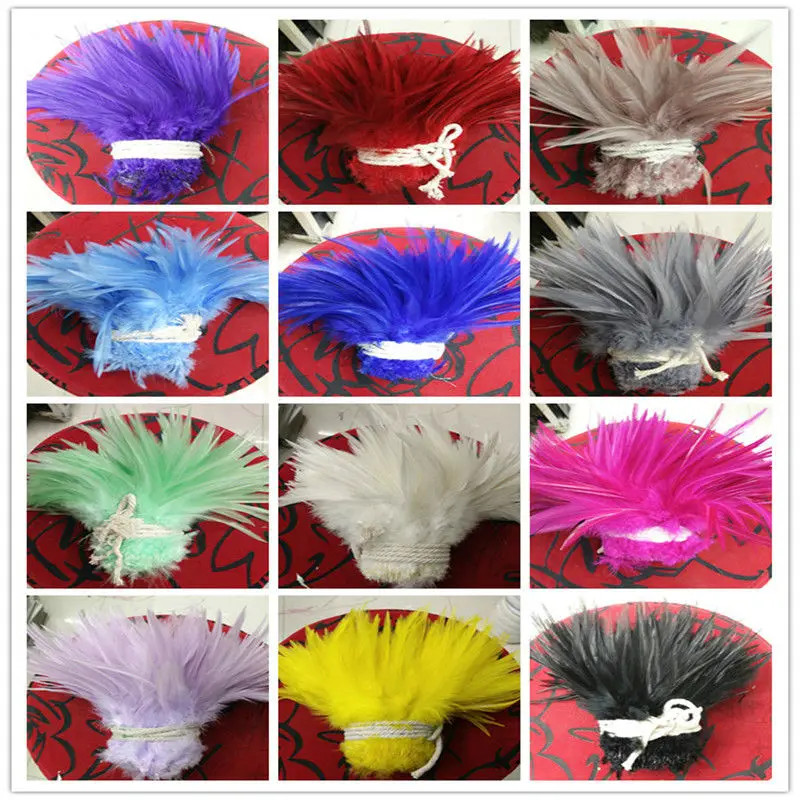 Wholesale! 100pcs/lot beautiful 4-6inch/10-15cm pheasant feather Natural color and Dyed feathers more color choice