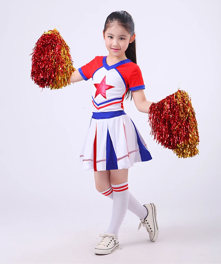 Children Academic Dress Girl School Cheering Uniforms Kid Graduation Kids Performance Costumes Set Girl Class Suit School Suits