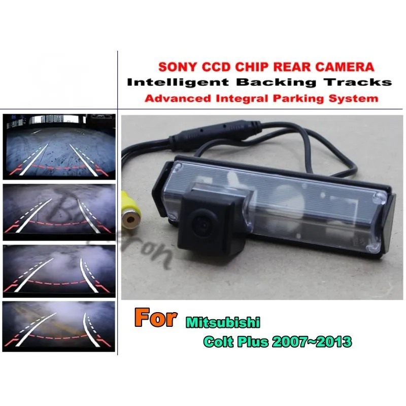 

For Mitsubishi Colt Plus 2007~2013 Smart Backing Tracks Camera / imports HD CCD Night Vision / Rear View Parking Reverse Camera