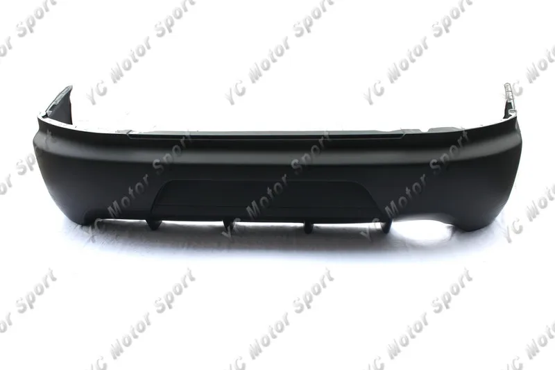 Car Accessories FRP Fiber Rear Bumper Fit For 2004-2007 Evolution 8-9 8 9 JDM OEM Style Rear Bumper with Diffuser