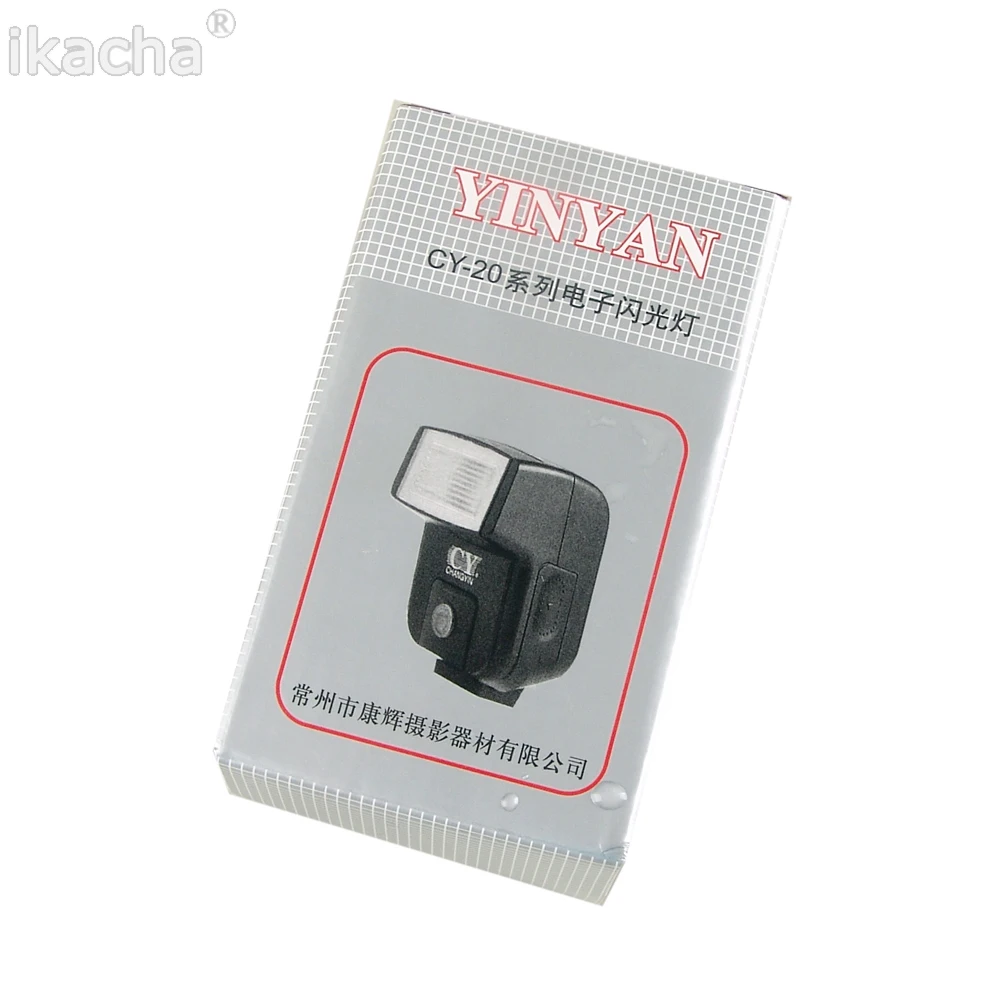 Universal CY-20 Hot Shoe Sync Port 5600K Mini Flash Speedlite for Nikon Canon Panasonic Olympus Pentax Sony Alpha Cameras