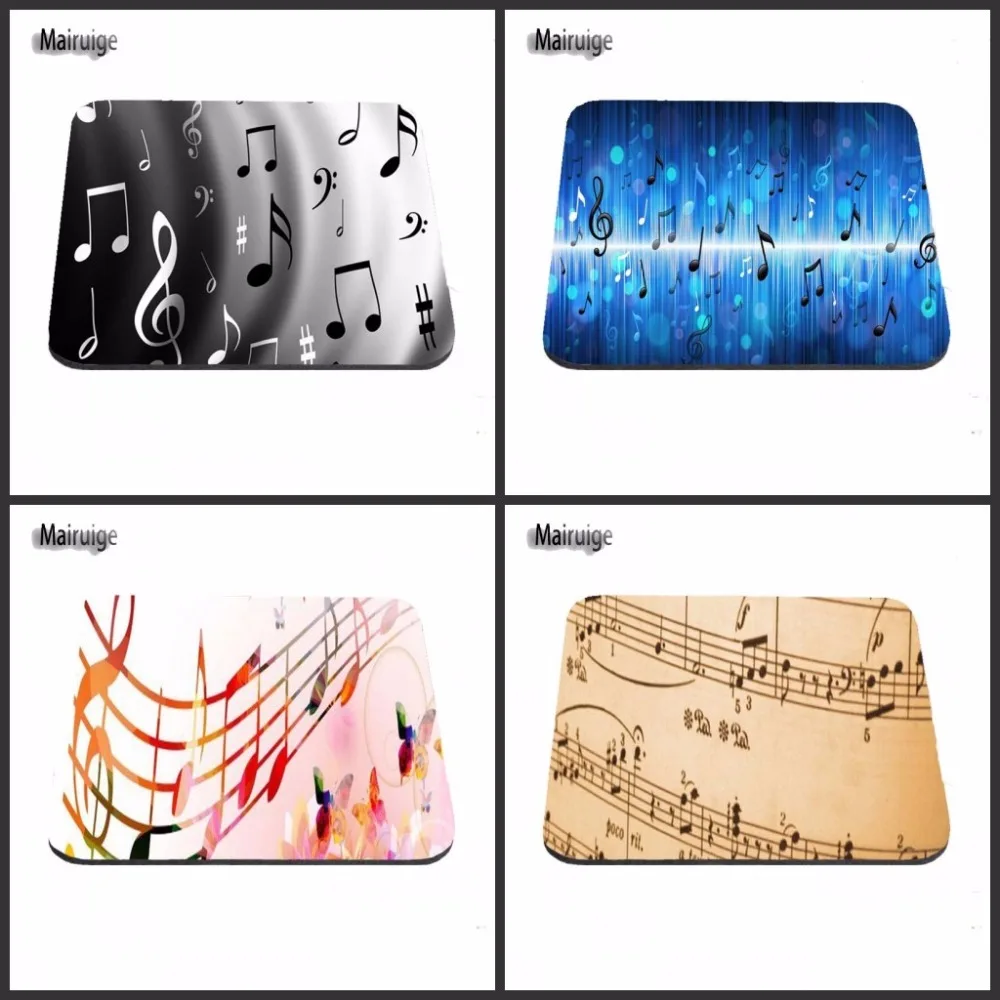 

Music Notation Print Computer Gaming Mouse Pad Gamer Play Mats Customization Supported Decorate You Desk 18*22/25*20/29*25*2cm