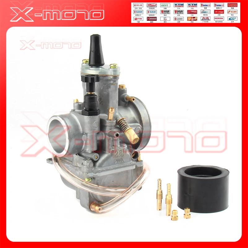 PWK28 carb pwk 28 30 32 34 mm Carburetor Motorcycle for K Oko ATV Buggy Quad Go Kart Dirt Bike jet boat fit 2T 4T JOG DIO