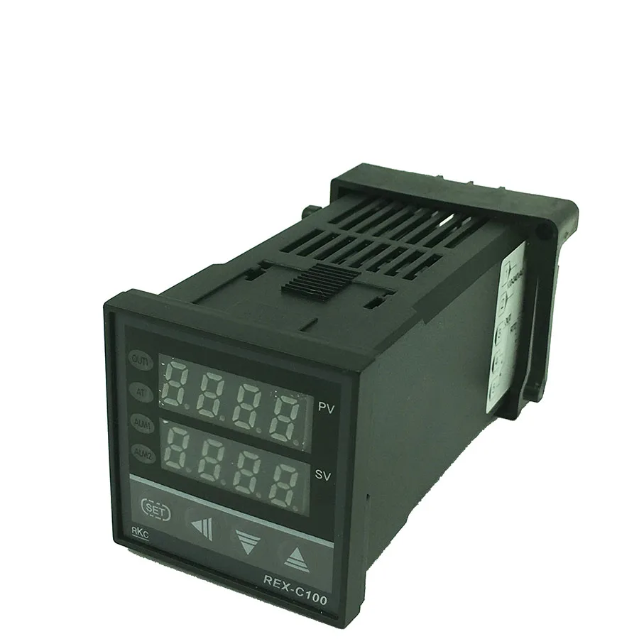 REX-C100 Digitale Pid Temperatuurregeling Controller Thermostaat Relais Uitgang 0 Te 400C Met K-Thermokoppel Sensor