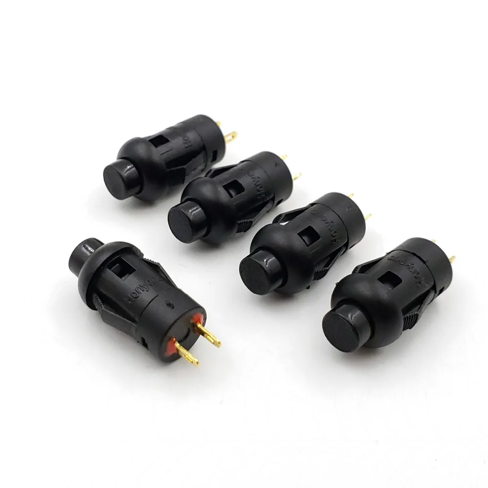 5Pcs PB11 8mm Momentary Self Return SPST Normally Open Mini Push Button Switch For Instrumentation