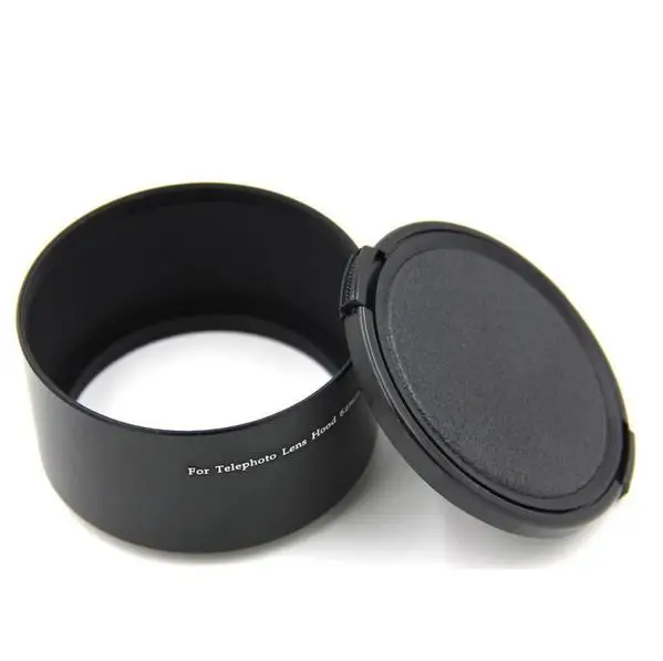 49-72mm 49mm 52mm 55mm 58mm 62mm 67mm 72mm 77mm Tele Metal Lens Hood For Canon Nikon Sony Tamron Sigma Olympus + free Lens cap