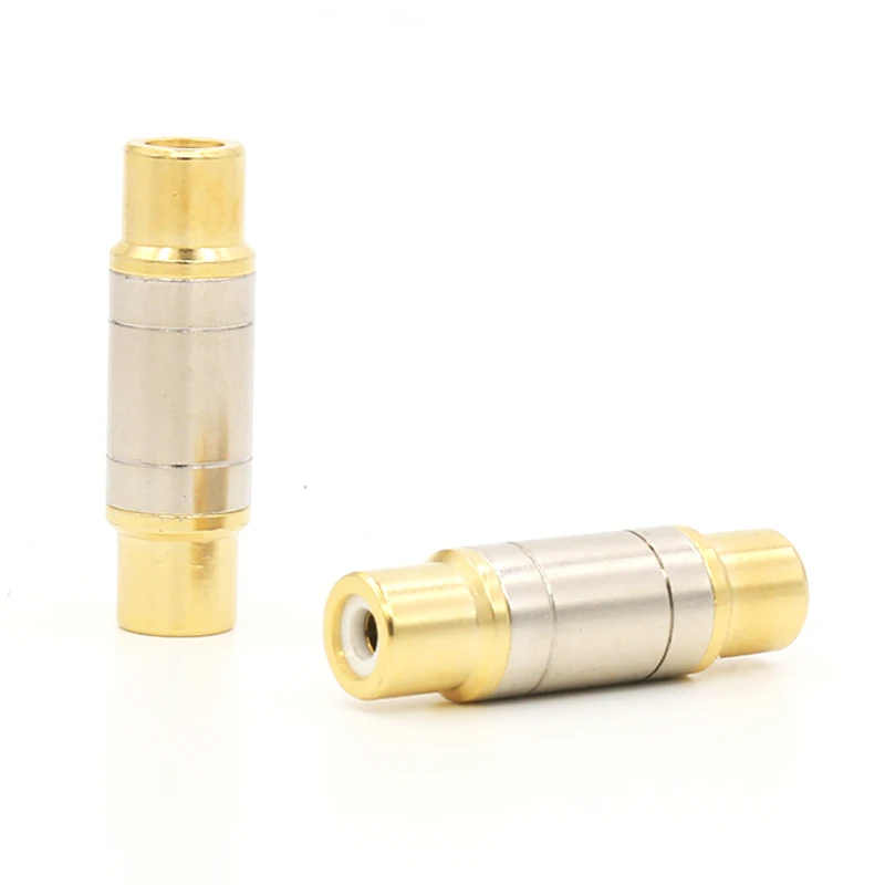 

Gold Plated RCA Female Plug HIFI RCA Female Connector Plug DIY Audio Video Cable Plug