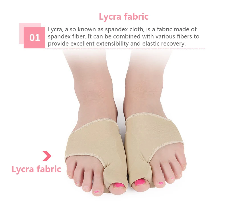 1 paar Hallux Valgus Corrector Orthopädische Big Toe Knochen Daumen Bunion Corrector Silikon Pediküre Socken für Beine Fuß Pflege Werkzeuge