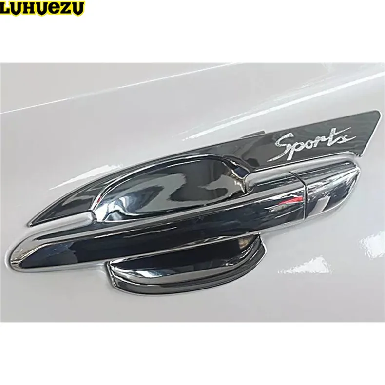 Luhuezu Chromed Door Handle Bowl Handle Cover For Hyundai Tucson Accessories 2015 2016 2017