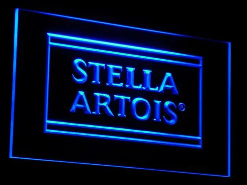 a103 Stella Artois Beer Vintage Bar LED Neon Light Signs with On/Off Switch 20+ Colors 5 Sizes to choose