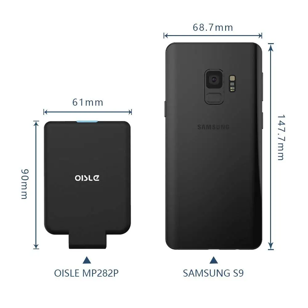 OISLE TYPE-C High Capacity Slim Battery Charger Case For iPhone 15/16 Pro HUAWEI External Pack Backup Power Bank Portable USB-C