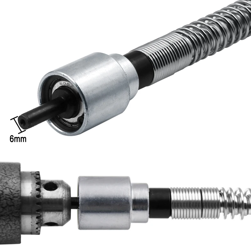 เพลาแบบยืดหยุ่นหลอดหนีบขนาด6.5มม.สำหรับบดไฟฟ้าเครื่องท่อเพลาสำหรับ Die Grinder