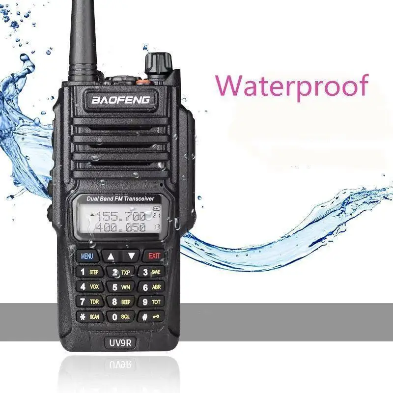 

Free DHL or FEDEX 20PCS BaoFeng UV-9R IP67 Waterproof Walkie Talkies 2200mAh VHF/UHF PMR446 Radios