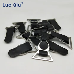 Sewing clips metal Metal+Plastic  Garter Clips  Removable buckle Garment Accessories Stockings 5 pcs/lot 25mm Luo Qiu