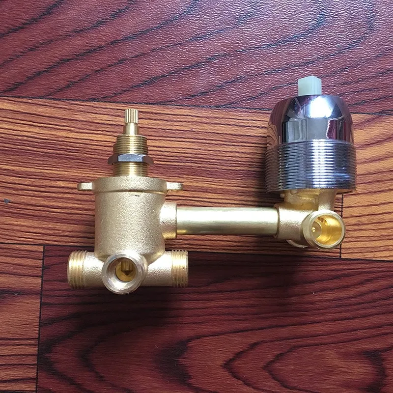 MTTUZK wall mounted 2/3/4/5 Ways water outlet brass shower tap screw & intubation  shower faucets shower room mixing valve