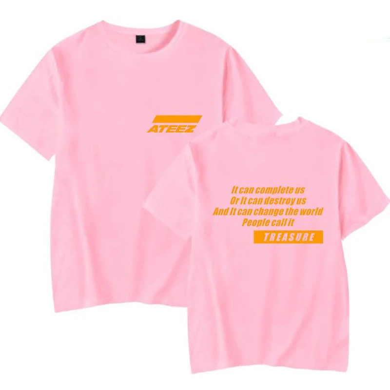 Korea KPOP ATEEZ T Shirt Men Women Hip Pop Streetwear Casual Short Sleeve Cool Tshirt Funny Graphic Tees Tops Instagram Clothing