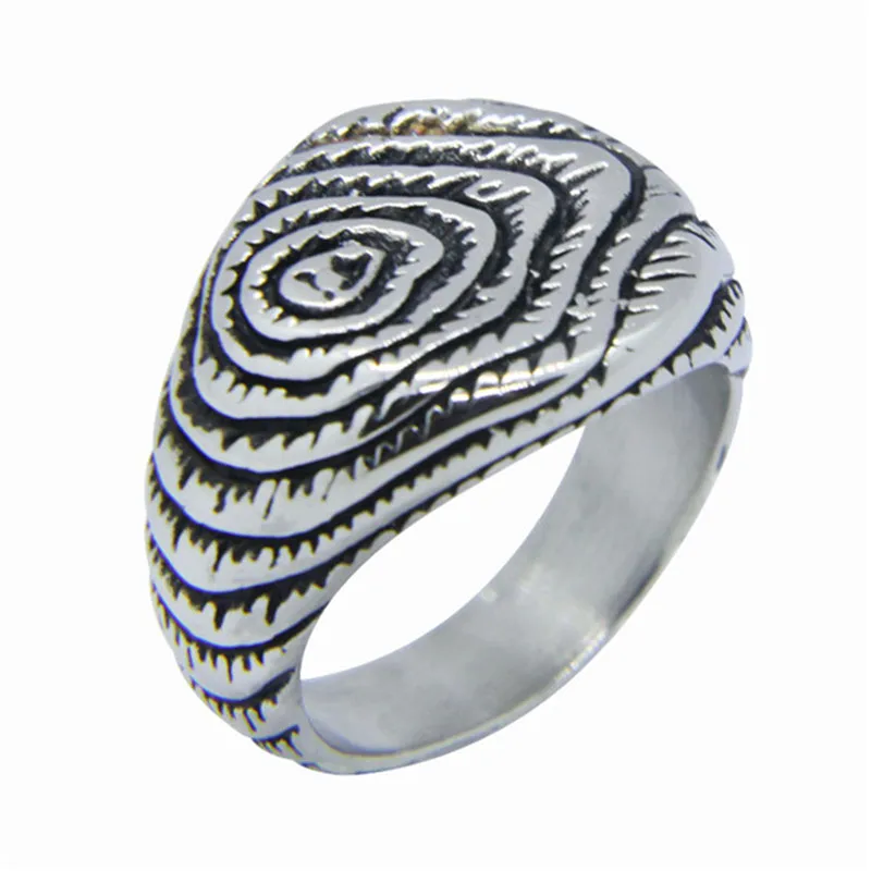 Rany&Roy Newest Band Party Annual Ring 316L Stainless Steel Fashion Hiphop Style Steel Ring