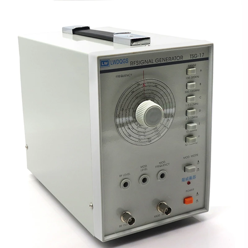 Generador de señal de alta frecuencia de TSG-17, frecuencia de señal de 100KHZ-150MHZ, generador de pulso de alta precisión