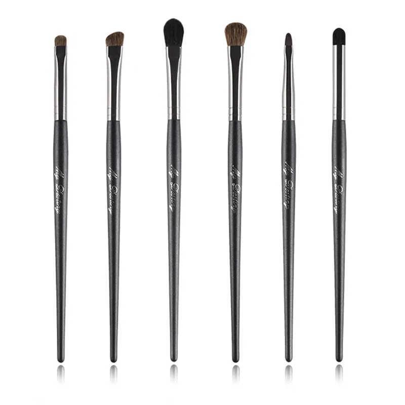 MyDestiny The Professional Eye Kit III - 6-Qualified-Eye-Brushes gives High-Impact Eye Look - Beauty Makeup Eyeshadow Brush Tool