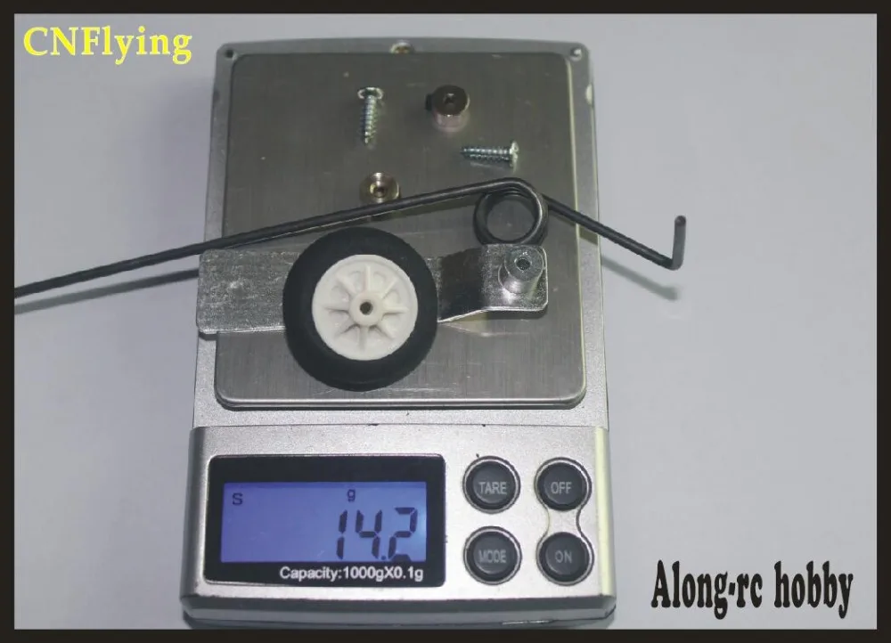 3 pièces adaptées pour avion RC 40-60 Cass 30-70E, ensemble de train d'atterrissage en aluminium avec roue de 25mm, pièces de rechange pour modèles de bricolage