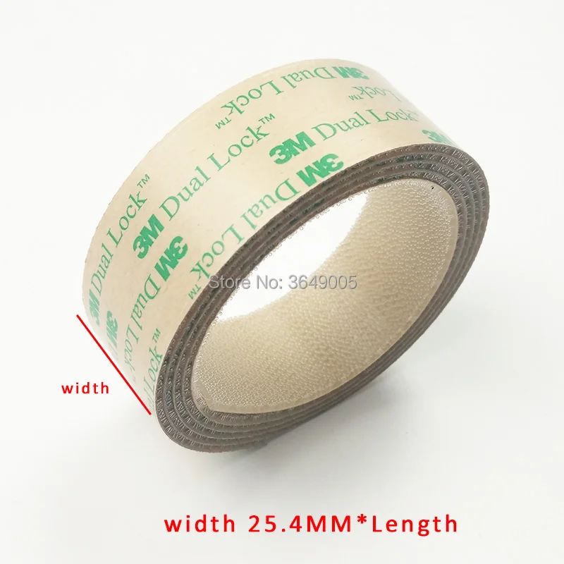 

25.4mm(1")-width SJ4570 Adhesive Fastener tapes Dual Lock Reclosable Fastener with Mushroom Stems Shaped Tape