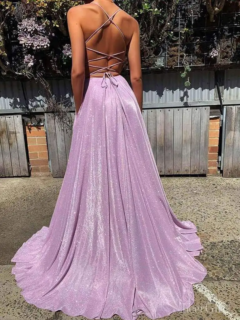 Abendkleider 2020 Evening Dress Long V-Neck Spaghetti Straps Robe De Soiree Sexy Backless Formal Dress Women Abiye Gece Elbisesi