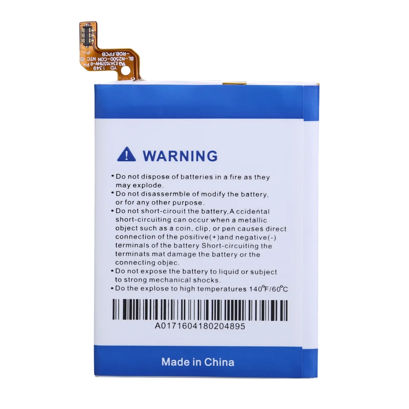 New 2700mAh BL-N2500 battery for Gionee Elife E7 Gionee BL-N2500 cell phone