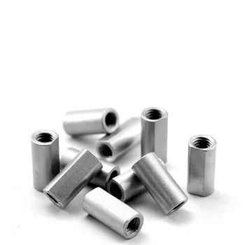 M3 Screw Connecting Stud Round Stud Connecting Rod Stainless Steel Connecting Rod Tooth Screw Connecting Column 10pcs