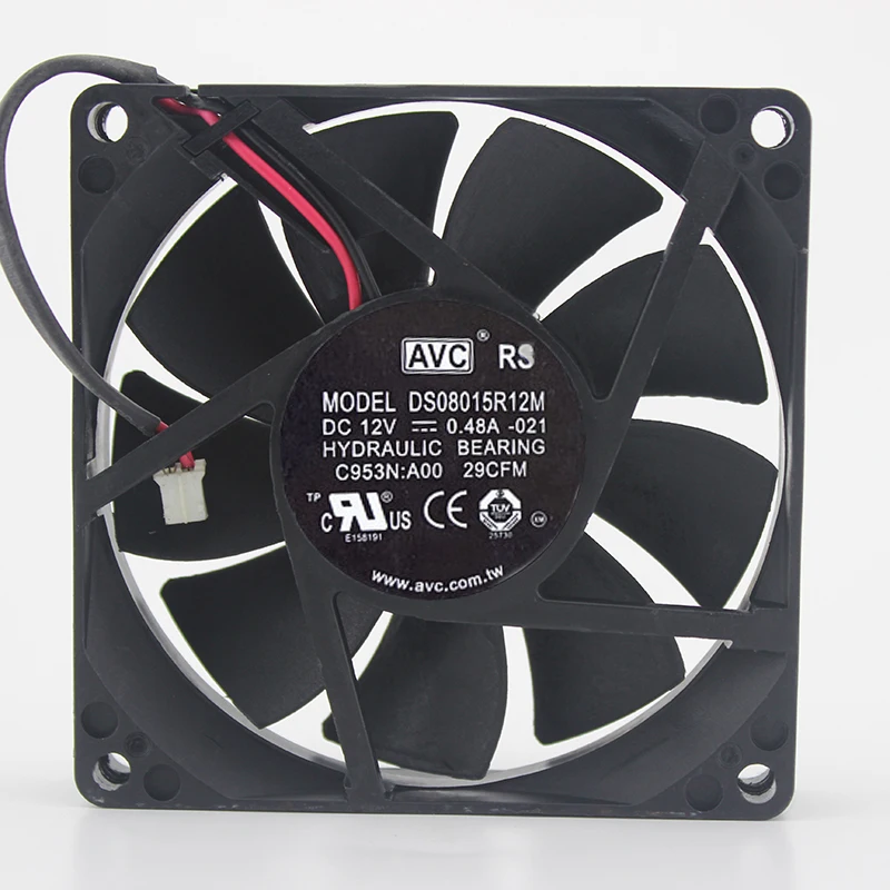 8015 8CM 8cm 12V 0.48A Hydraulic Chassis Cooling Fan DS08015R12M